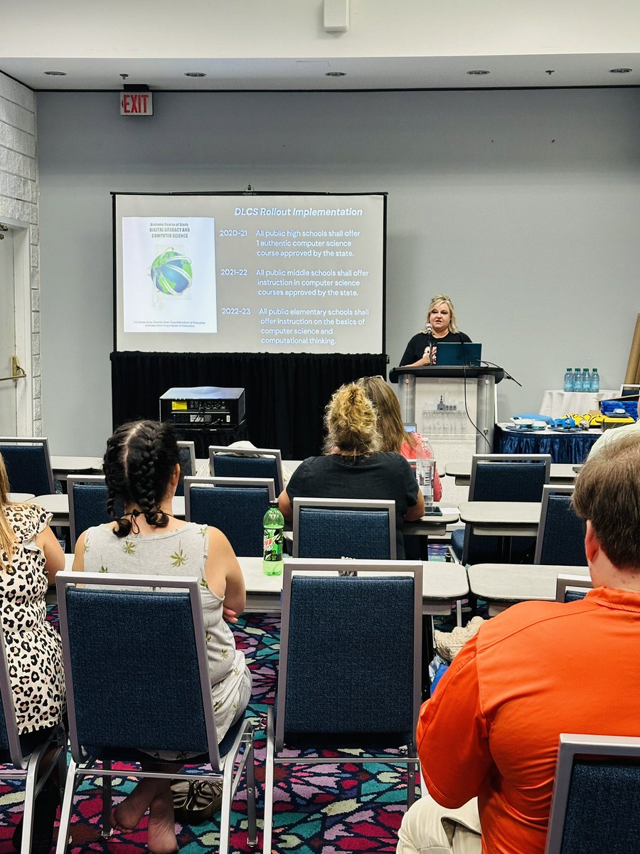 JenniferR2ATiM's tweet photo. We had a great time sharing how to increase student engagement integrating robotics into the curriculum 🤗@ATIMPD02 @AthensStateRIC @ALSDEEdTech #atimpd #MEGA2024 https://t.co/eB43MVK9wQ