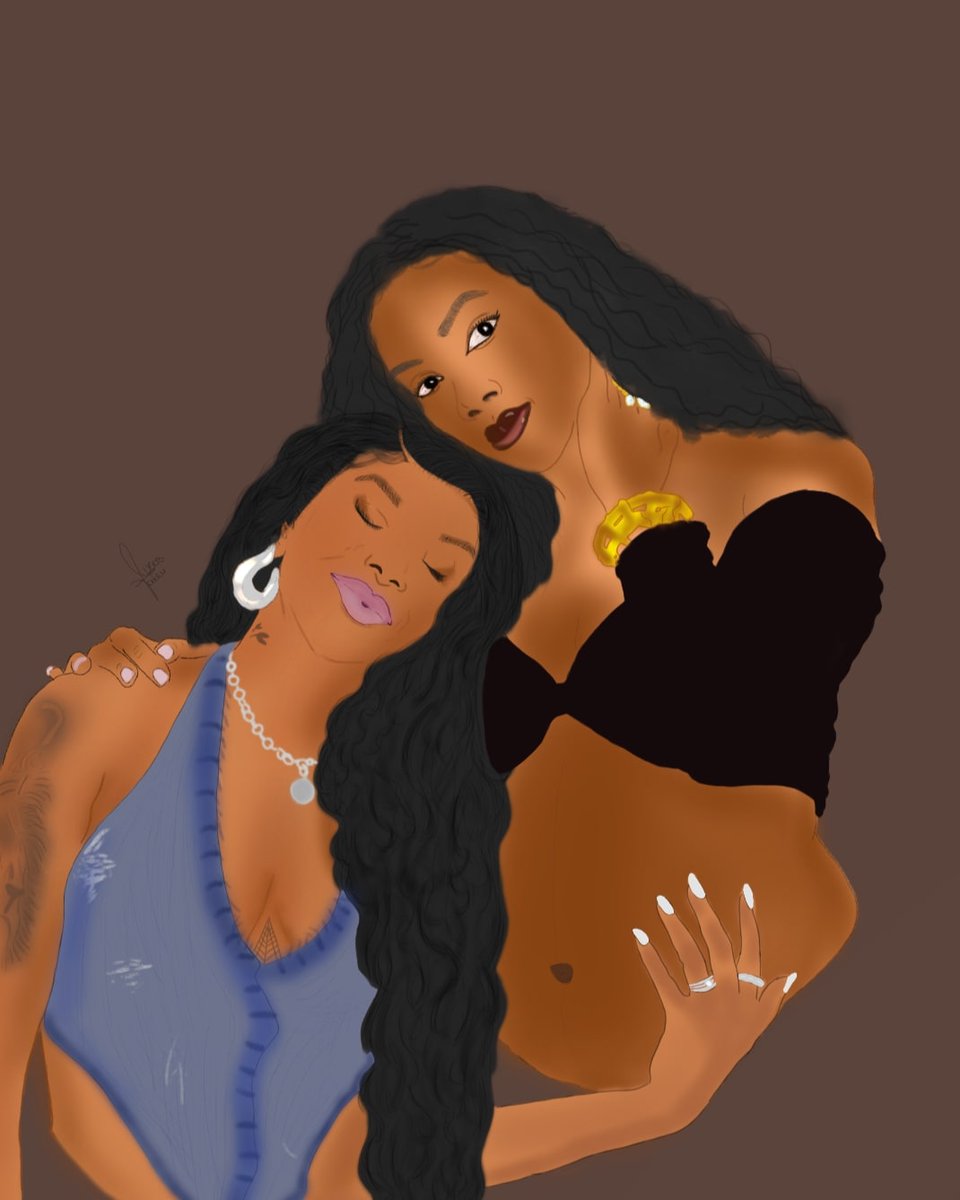 Onegoluz's tweet photo. Quando duas potências se juntam não tem como dar erro 💐🤎 #art #ludsession https://t.co/xkxPYw38pE