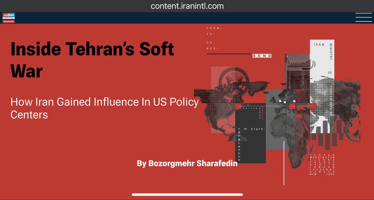 GazelleSharmahd's tweet photo. What? No no no!
Please do not send them to Iran!
These people do NOT represent the country Iran and frankly the Iranian people do not want them there.
The people exposed by @semafor and @IranIntl as the network of #IranExpertsInitiative (IEI), represent no country but a jihadist terror structure called the Islamic Regime. That’s not a government, just like ISIS, Hamas, Hezbollah or the Taliban are not governments but jihadist organizations occupying regions. They should be held accountable for supporting transnational terrorism.
https://t.co/HqgIiF6ZfV