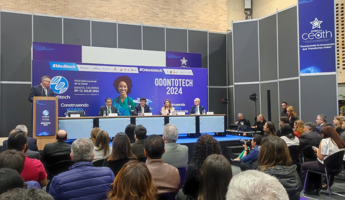 ValoraAnalitik's tweet photo. #Ahora I Se lleva a cabo en @CorferiasBogota la inauguración de las ferias #Meditech y #Odontotech que estarán abiertas al público profesional del 9 al 12 de julio del 2024.
Conozca más información de estos eventos aquí
https://t.co/1dA0WsTXJm https://t.co/KNojkJWXRo