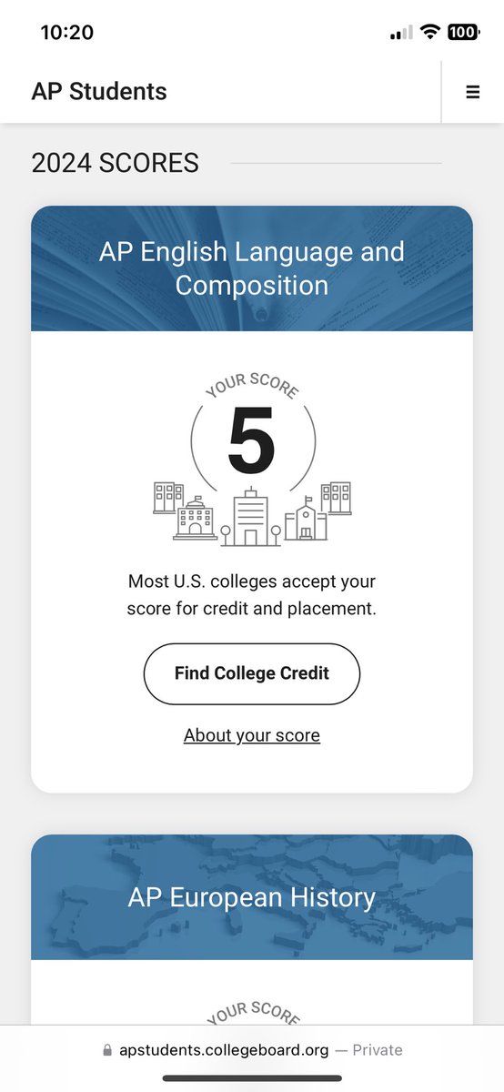 maisy_post's tweet photo. AP scores released today! 6 credits ✅ @_alexlagesse @BoroSoftball16 @TCiccarello @LegacyLegendsS1 @HurstSoftball @Softball_Home @Joe_Gierlak @2Ganeff @Coach3House @IHartFastpitch https://t.co/BdJK2jYVN8