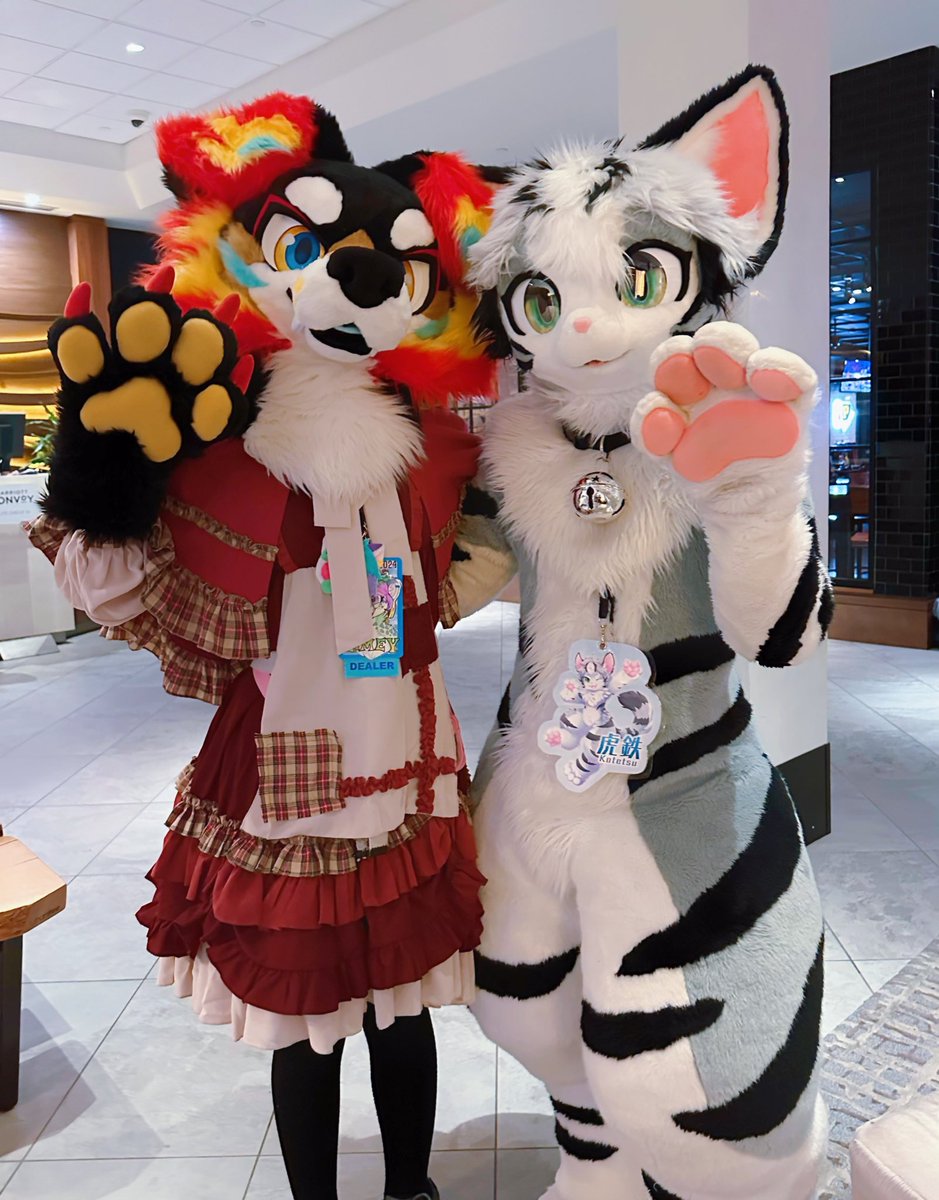 limeythecheetah's tweet photo. AC picture thread! I was in @TorchyDog for the suiting time and I had lots of fun! Thanks Scribby!! @KotetsuNyann https://t.co/Iw8ncbSH5e