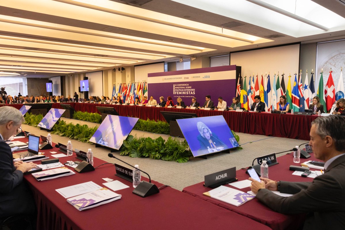 Anita Vandenbeld, Parliamentary Secretary to the Minister of International Development, traveled to Mexico City last week to represent 🇨🇦 at the III Ministerial Conference on Feminist Foreign Policies.