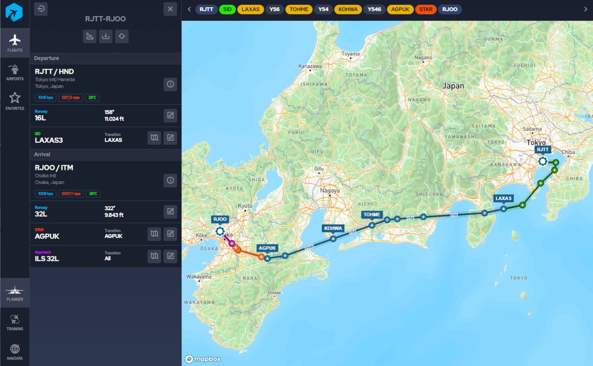 KIOKIO597's tweet photo. aviaplannerというチャートサイトを発見。

Navigraphが月額約1600円に対し、
aviaplannerは月額約600円と半額以下。

今はまだ無いようだけど、今後Navdata(シム+PMDGなどの機体)が準備されるっぽいので、発展に期待。

チャートはそれなり
https://t.co/94F1p3mzLI https://t.co/UtHIItiqwP