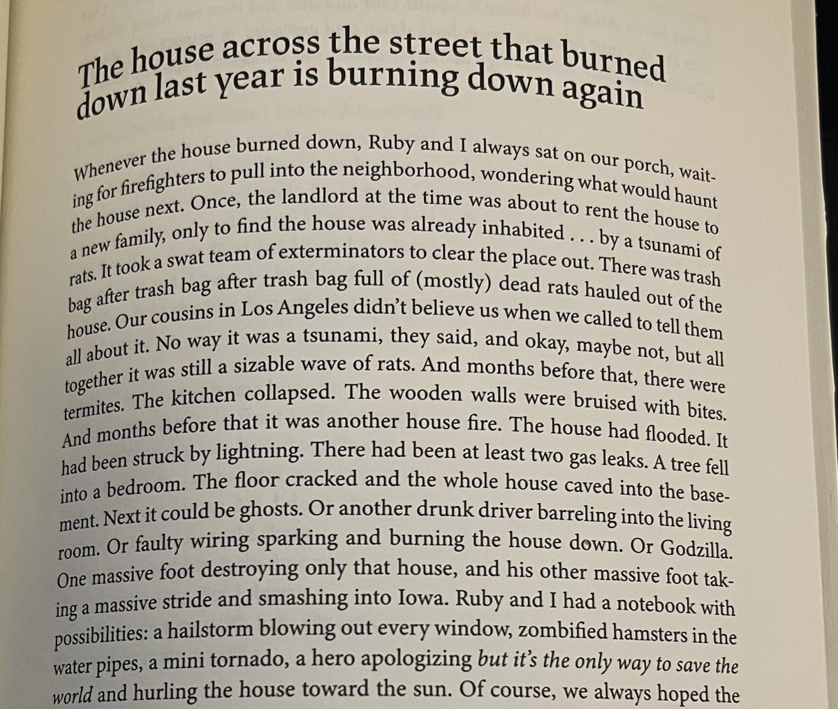 Have two flashes in the new <a href="/IndianaReview/">Indiana Review</a> issue! Thanks to the editors for picking these up! They are in great company with many dope writers. Here is a bit from both ⭐️