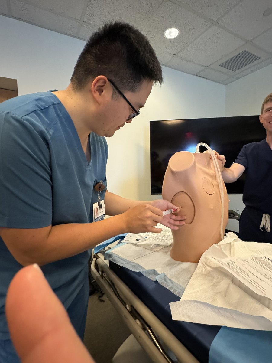 Jefferson Pulmonary & Critical Care Fellowship (@jeffpulmonary) on Twitter photo Our new <a href="/JeffPulmonary/">Jefferson Pulmonary & Critical Care Fellowship</a> & Critical Care Medicine fellows showing off their vascular access and chest tube skills at the Rector Clinical Skills & Simulation Center. ❤️🩹🩻 Our new <a href="/JeffPulmonary/">Jefferson Pulmonary & Critical Care Fellowship</a> & Critical Care Medicine fellows showing off their vascular access and chest tube skills at the Rector Clinical Skills & Simulation Center. ❤️🩹🩻