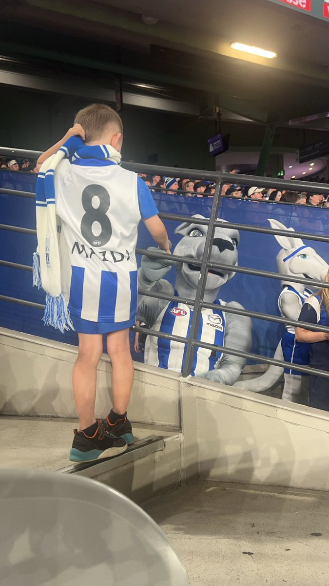 Trav789's tweet photo. Happy 6th birthday to my little roo boy! 
🔵⚪️ #kangas #nmfc @NMFCOfficial https://t.co/wlufK73vMI