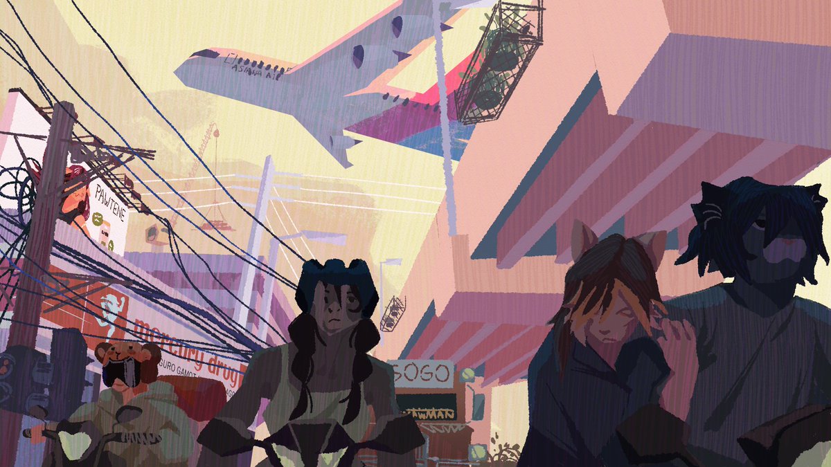 gogojiraart's tweet image. hi #portfolioday !! i'm gogo 馃嚨馃嚟 an animation student and visdev artist open for freelance or indie work! i love painting silly animals :3
