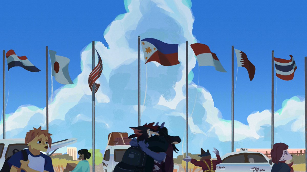 gogojiraart's tweet image. hi #portfolioday !! i'm gogo 馃嚨馃嚟 an animation student and visdev artist open for freelance or indie work! i love painting silly animals :3