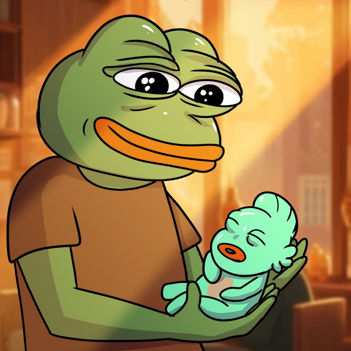 I'm a half frog! I just confronted my mom with the fish DNA results, and she showed me this picture. Why didn't she tell me sooner? She was very sad and refused to say more, but I really want to meet my dad! I want to know the truth!