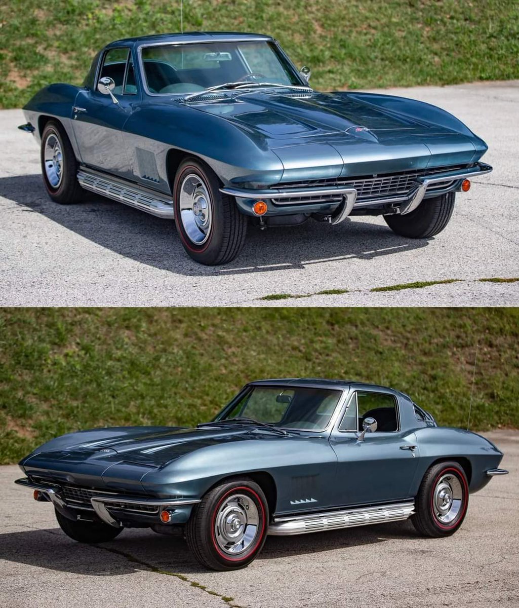 Last post of the night, I'm Outta Here 🇺🇸👋 1967 Chevrolet Corvette