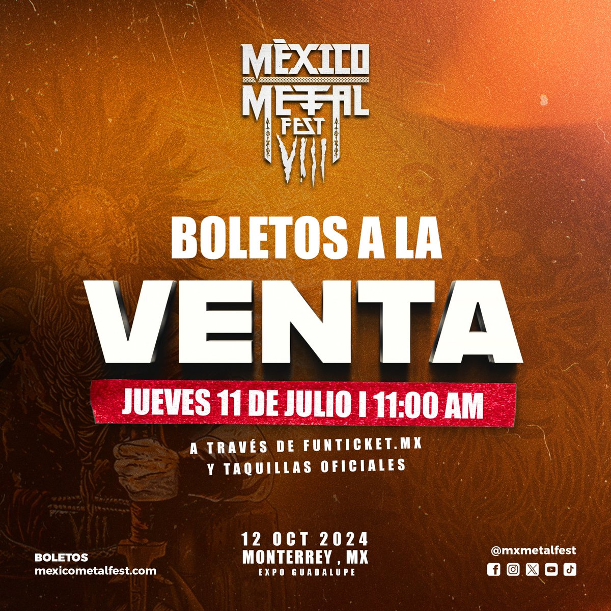 México Metal Fest tweet media