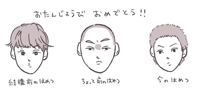 おめでとうの日 #はめちゃ絵 