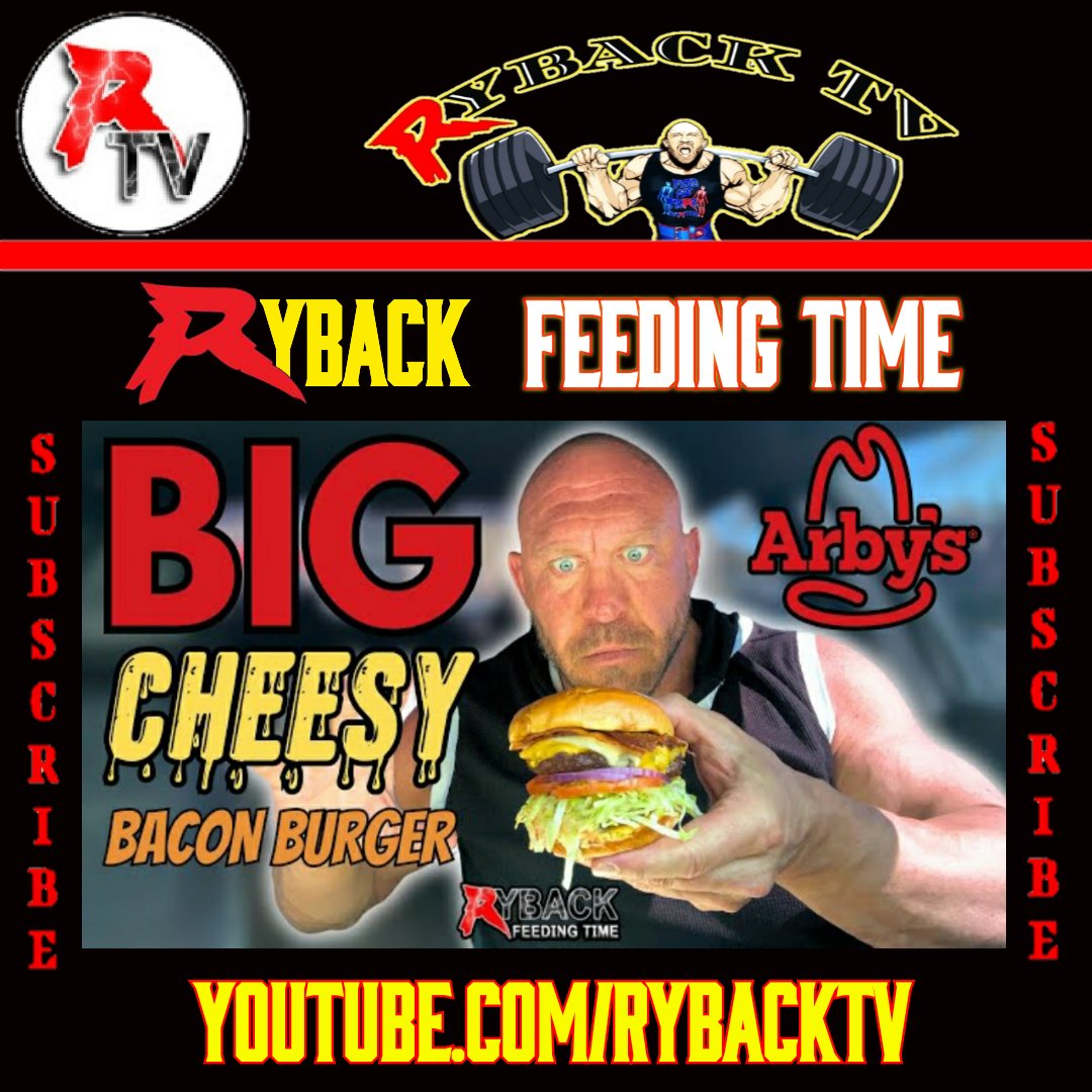 RybackTV's tweet photo. Ryback Feeding Time @Arbys

https://t.co/y31aqwLDaN

NEW customers save 30% on https://t.co/osiZ4Sn2vC with code: RYBACK30 &amp; RETURNING customers save 20% with code: FEEDINGTIME20. Thanks for watching🙏

Subscribe to Ryback TV https://t.co/LfbJ2ivYnc

#Ryback #FeedMeMore https://t.co/TwSImginvC