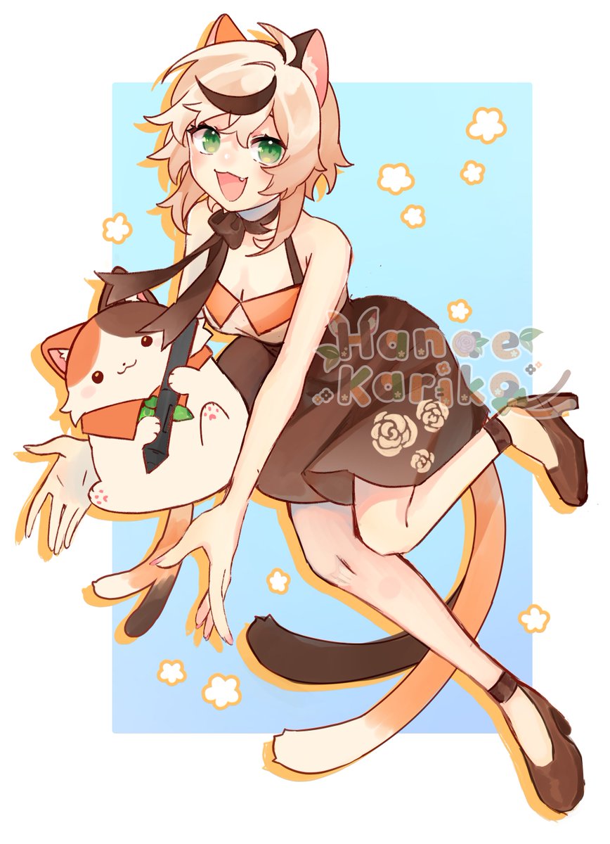 HanaeKariko's tweet photo. Hello! My first time doing #PortfolioDay !!🙇
I've always wanted to but I've only recently been very happy and confident drawing again. I'm happy with how far I've come!

I'm Hanae, and I love drawing cute girls, sunflowers and cats! https://t.co/lkXG3ZaEl4
