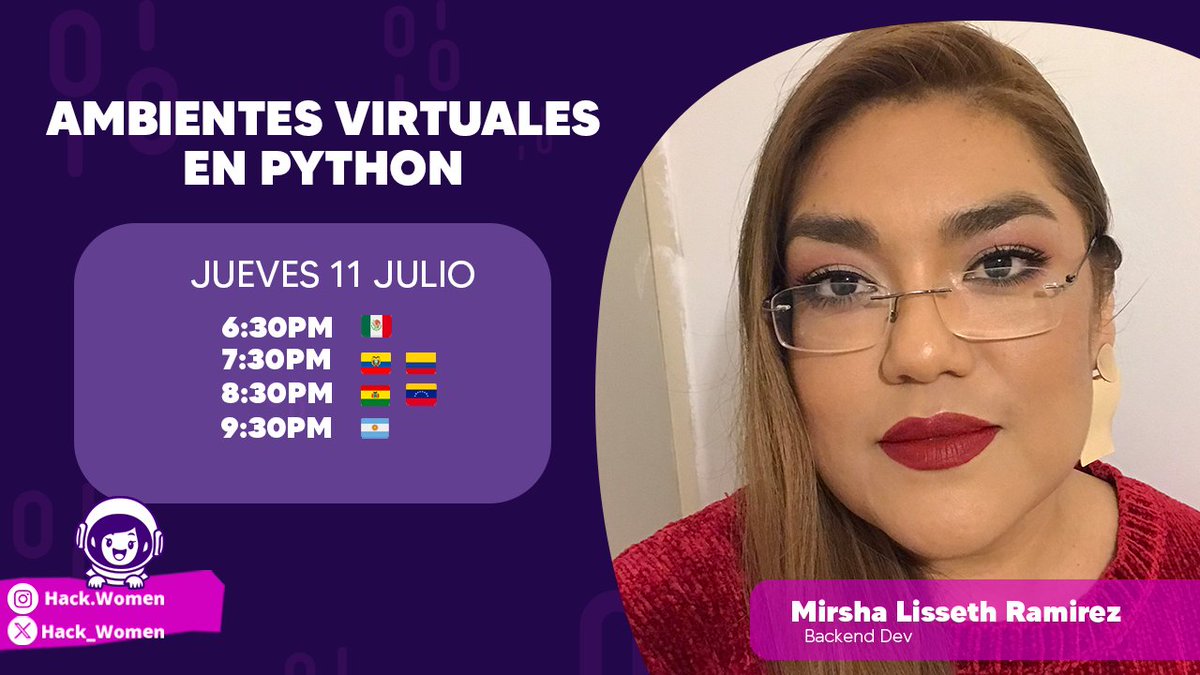 Los ambientes virtuales facilitan mucho tu trabajo, ya sea que estes trabajando con varias personas que manejan diferentes versiones o que tengas diferentes proyectos que necesiten versiones diferentes. 

Conoce más sobre este tema este jueves 11 : bit.ly/3RXBS1O