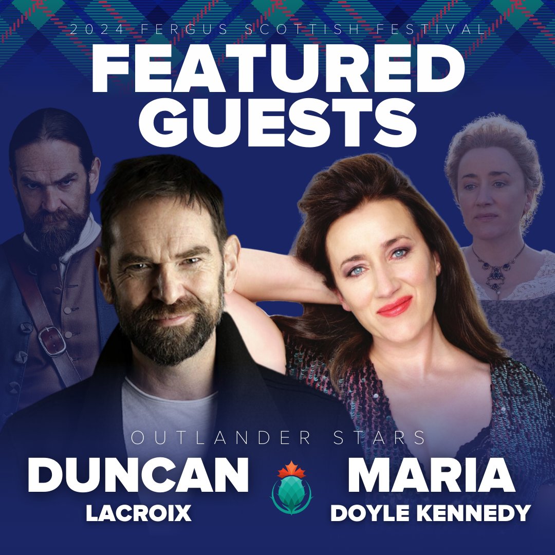Scottish_Banner's tweet photo. In the July edition of the #ScottishBanner:
@FergusScotFest to welcome #Outlander stars
Issue out now!
๐https://t.co/vYc8sJYHBZ
#TheBanner #FergusScottishFestival #MariaDoyleKennedy #DuncanLacroix #LoveOutlander #ScottishFestival #GatherTheClan #GetYourKiltOn #Fergus https://t.co/RQTdgol4lJ