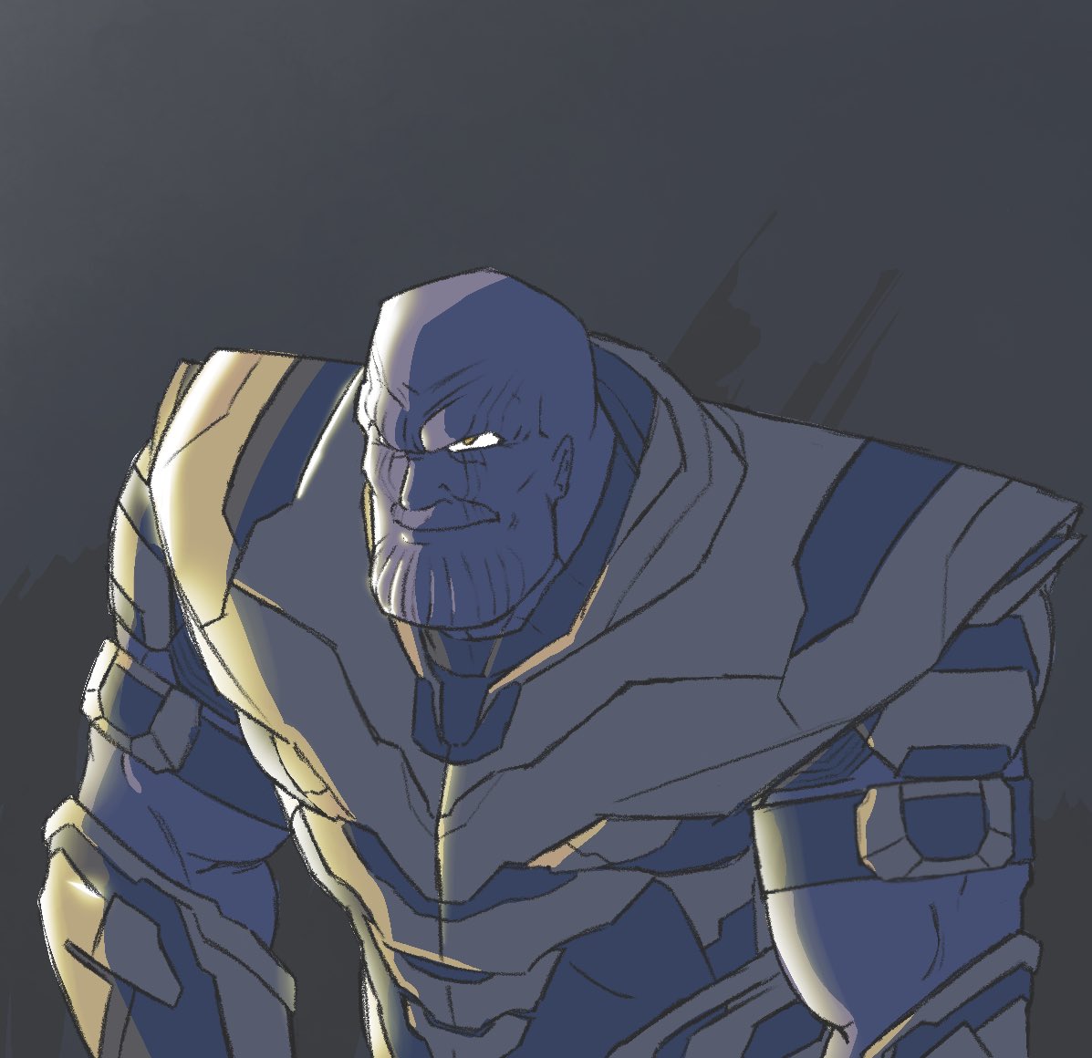 MasonPenashue's tweet photo. Redrawing a old piece of art a few years ago 💪

#redraw #art #digitalart #marvel #thanos https://t.co/aEIXXS01dJ