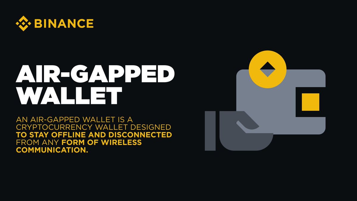 Ever heard of an Air-Gapped Wallet? Offline, secure, hacker-proof. Find out  more ⤵️