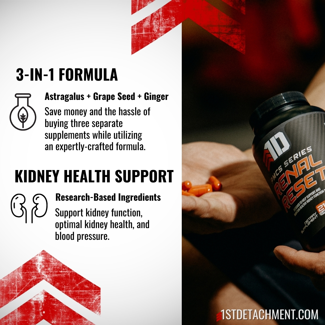1stDetachment's tweet photo. 🔬 Our unique Renal Reset kidney health support supplement is expert-formulated with premium ingredients:

✅ Organic Astragalus Powder
✅ Grape Seed Extract
✅ Ginger Extract

🛒 Order yours at https://t.co/nogeaNjR4Z

#1stdetachment #supplements #kidneyhealth #kidneysupport https://t.co/RFqfhja0uo