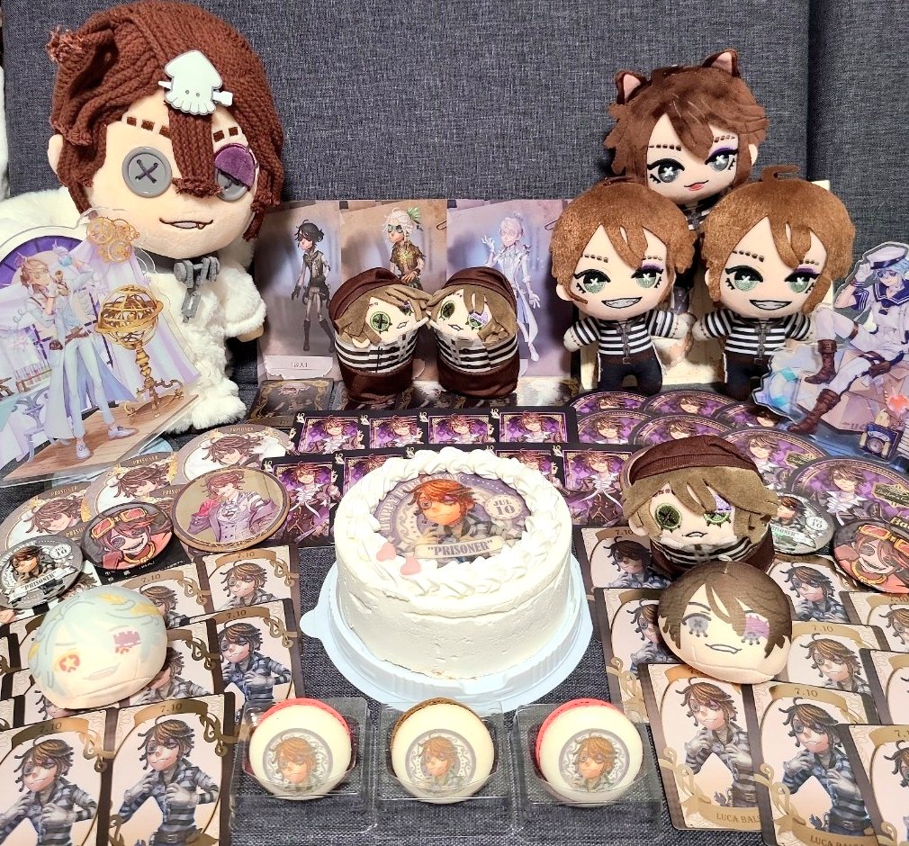 「囚人」 ルカ・バルサー 第五人格 IdentityV 誕生日グッズセット 公式】IdentityV 第五人格 on X: 