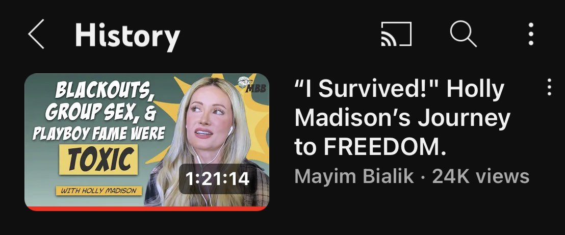 RonyxHotel's tweet photo. Over half of my feed on YouTube is @hollymadison @Bridget or #GirlsNextLevel related. As a fan, I am fucking FED. Thank you ladies. β€οΈ https://t.co/K4yZBrCcga