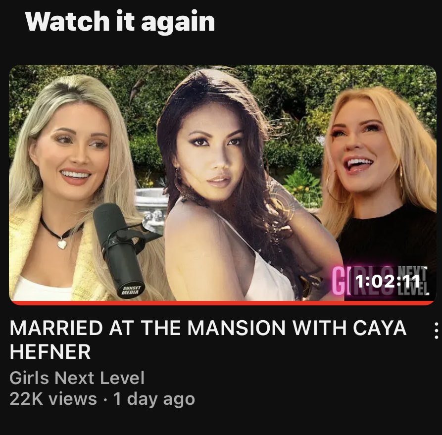 RonyxHotel's tweet photo. Over half of my feed on YouTube is @hollymadison @Bridget or #GirlsNextLevel related. As a fan, I am fucking FED. Thank you ladies. β€οΈ https://t.co/K4yZBrCcga