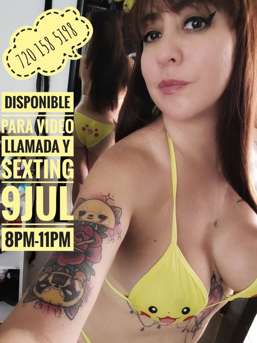 Vamos a estrenar este bikini qu&eacute; am&eacute; de pikachu ❤️ modelito de @DivertidaQroSw Estoy disponible para<a href="/tag/exhibit"class="tags"><span>#exhibit</span></a><a href="/tag/exhibpublic"class="tags"><span>#exhibpublic</span></a><a href="/tag/exhibionist"class="tags"><span>#exhibionist</span></a>