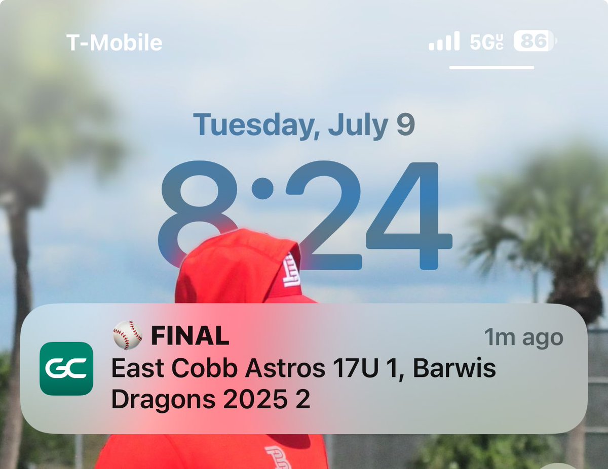 @barwisbaseball 2025 beats #1 team in the Nation East Cobb Astros 2-1 in @pg_tourney 17u National Elite National. #barwisbaseball @jake_weiss_7 throws a GEM of a game giving up 0 ER.