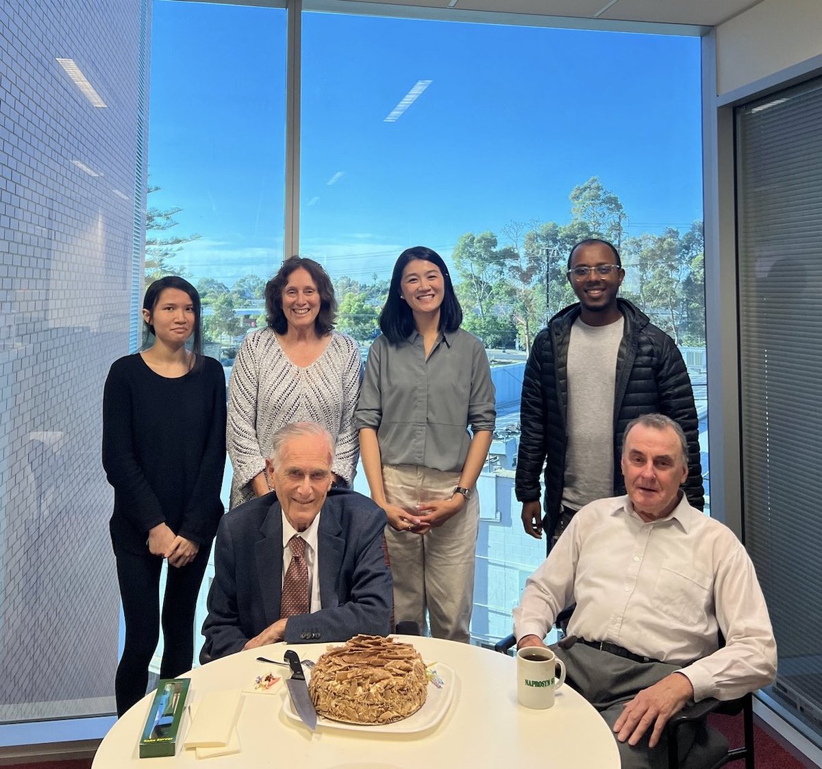 Not that we ever need excuse for cakes - but we recently did so when advised that we are successful in a MRFF research grant application with old friends <a href="/BR_CMR/">Betty Raman</a> and Dr Thanh Ha Nguyen. Grateful to all who helped and looking forward to do the work! <a href="/heartfoundation/">Heart Foundation</a> <a href="/DiabetesSA/">Diabetes SA</a>