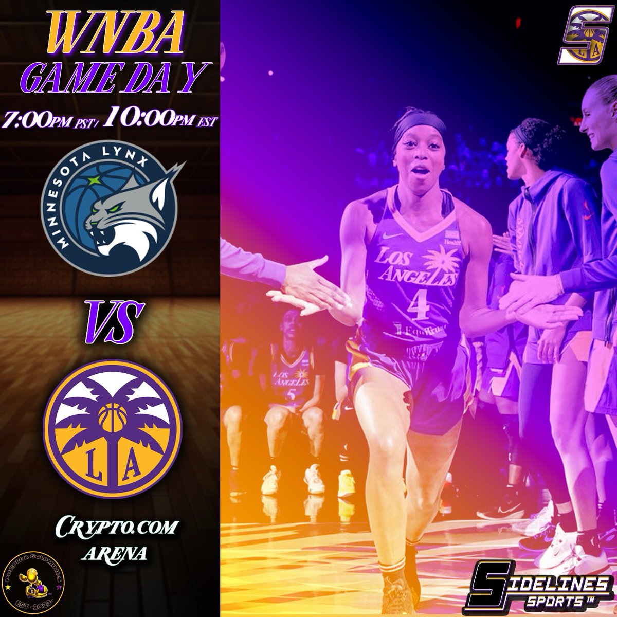WE NEED A WIN TONIGHT !
<a href="/LASparks/">Los Angeles Sparks</a>  vs <a href="/MinnesotaLynx/">Minnesota Lynx</a>
WE CAN DO THIS !

#TheNewClassic #WNBA #WelcomeToTheW