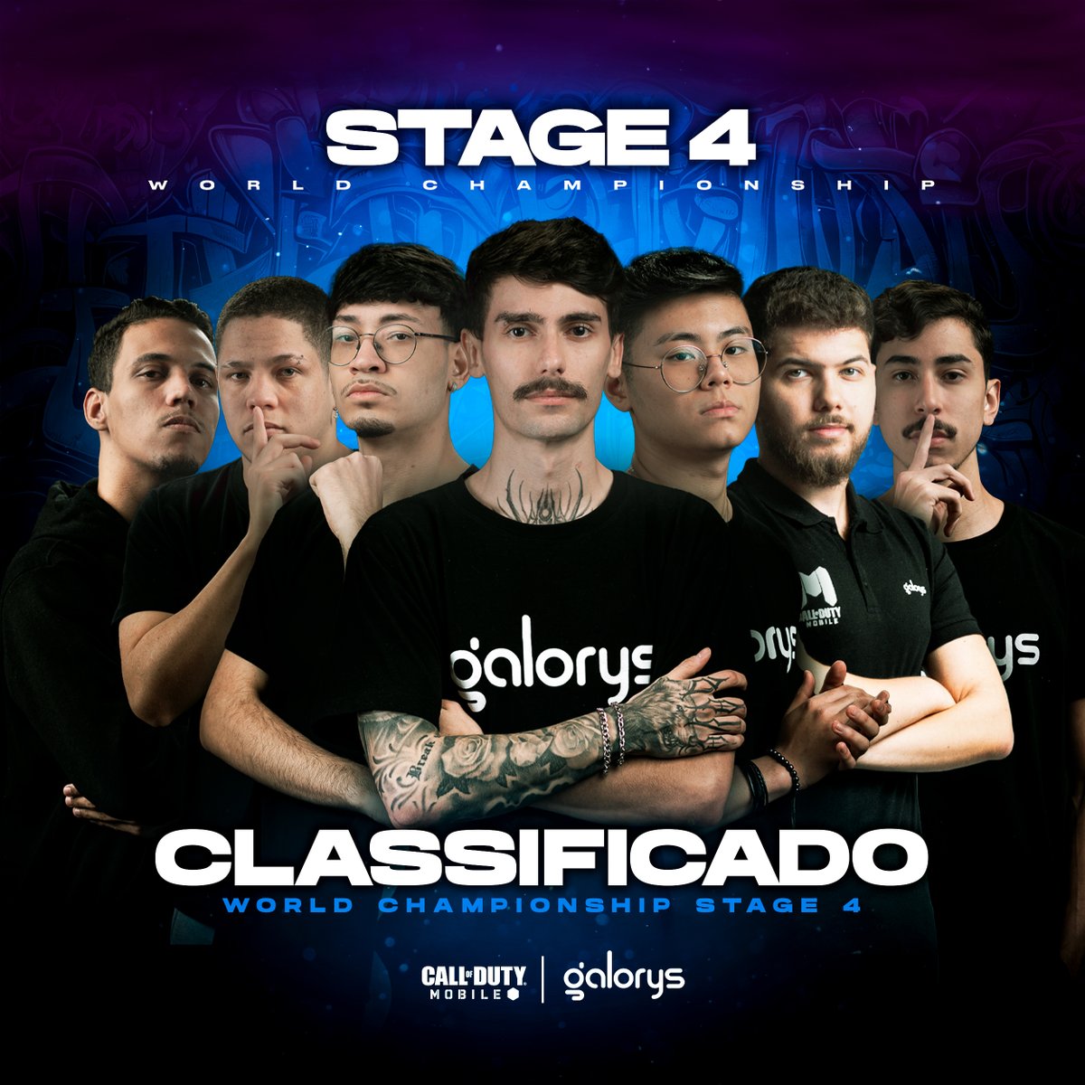 galorysgg's tweet photo. CLASSIFICADOS STAGE 4

INVICTOS no campeonato, a Galorys se CLASSIFICA para o STAGE 4    💙💜 

PARABÉNS ao nosso Dream Team😶‍🌫️

🏆 SPS MASTERS MOBILE LATAM 2024 - Melhores da América Latina
🥈 SPS MASTERS MOBILE 2024 - Vice-campeões do Mundo

#Esporte #eletronicsports #Galorys https://t.co/OfihGvZX5m