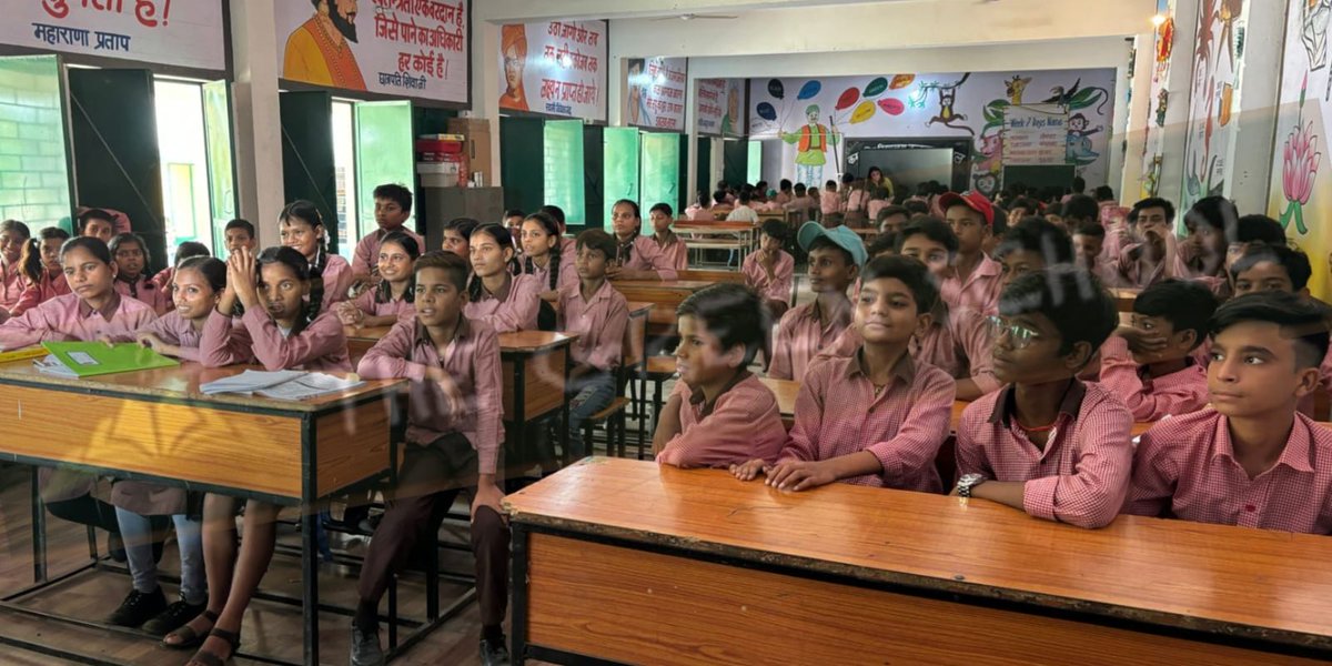GreenSchoolTT's tweet photo. We're excited to introduce our new early schools to The Green School! This year we kicked off our journey at our new location in Sahibabad with the Composite School, Karkar focused on the themes - Waste and Biodiversity. 
Stay tuned for more workshops!
@TataSteelLtd
@teriin https://t.co/VMBNblXOXM