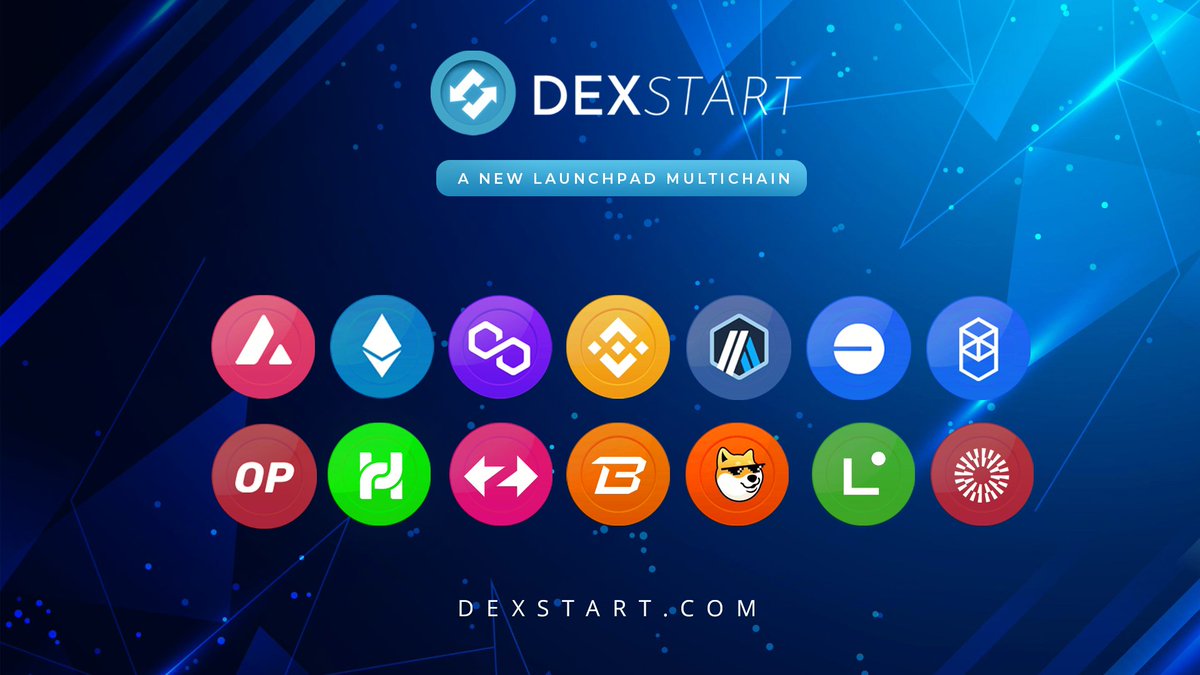 dex_start's tweet photo. #DexStart is arriving as the largest and most complete #launchpad on the market. We are bringing many updates, many innovations and many benefits.
DexStart is a community-driven decentralized platform built on the EVM blockchain.
Our primary goal is to facilitate the creation and launch of #tokens, enabling extremely fast and secure trading.
Every coin on DexStart is fairly launched with no pre-sale or team allocation.
Liquidity is instantly locked and burned, promoting organic #DeFi growth. Join us today!
We are constantly working on new expansions and will be integrating new networks soon.
Get ready to go to the moon ๐