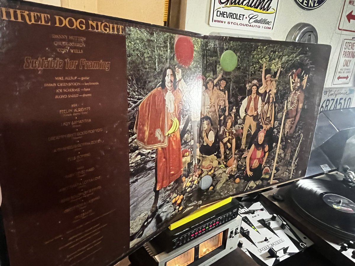 MrSaratoga's tweet photo. Suitable For Framing, 1969
#ThreeDogNight #3DN

Dunhill DS-50058, Santa Maria pressing

Second album from the powerhouse vocal trio, with selections by Dave Mason (Traffic), Elton John/Bernie Taupin, and the song that introduced me (and millions) to the magic of Laura Nyro “Eli’s Coming”

Produced by Gabriel Mekler