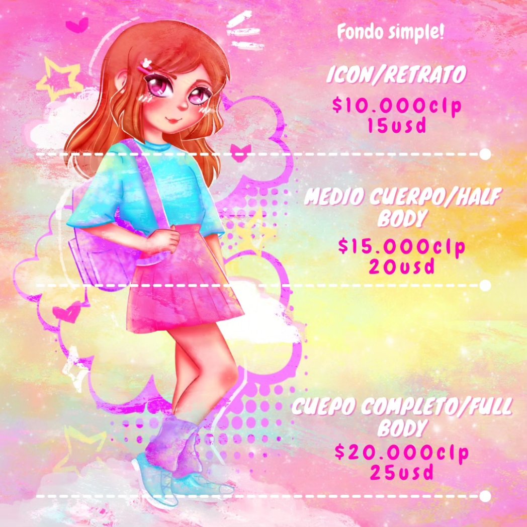 Avivi_ilust's tweet photo. Holi! Vengo a compartir mi tabla de comisiones 💖
#comisiones #CommissionedArt 
#commissionopen #commissions #illustration #ilustracion https://t.co/2EooVsKAnr