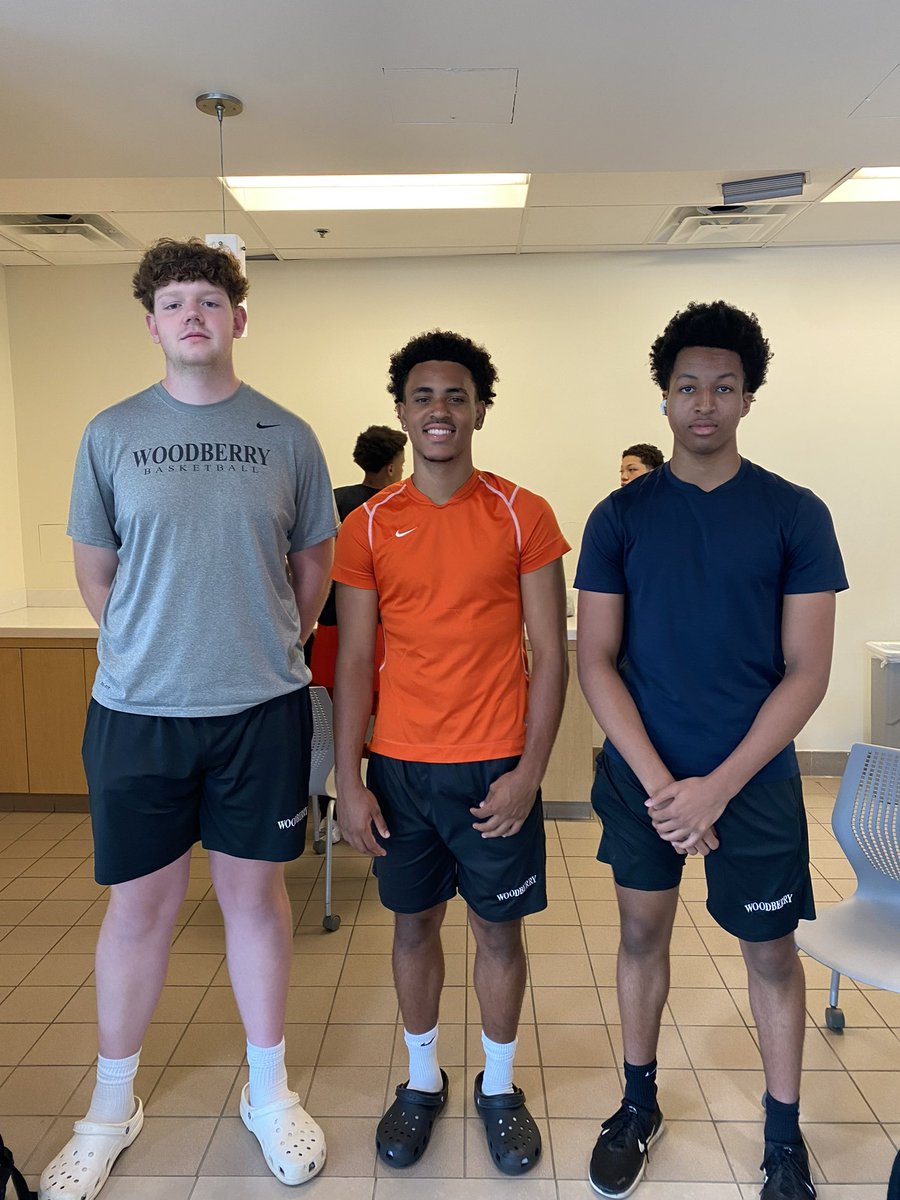 <a href="/ConnorLavin06/">Connor Lavin</a> <a href="/JayvionRosemon1/">Jayvion Rosemond</a> &amp; <a href="/corey3turner/">Corey Turner</a> representing the Tigers at the George Mason Basketball Junior Day!!! 🐅🏀