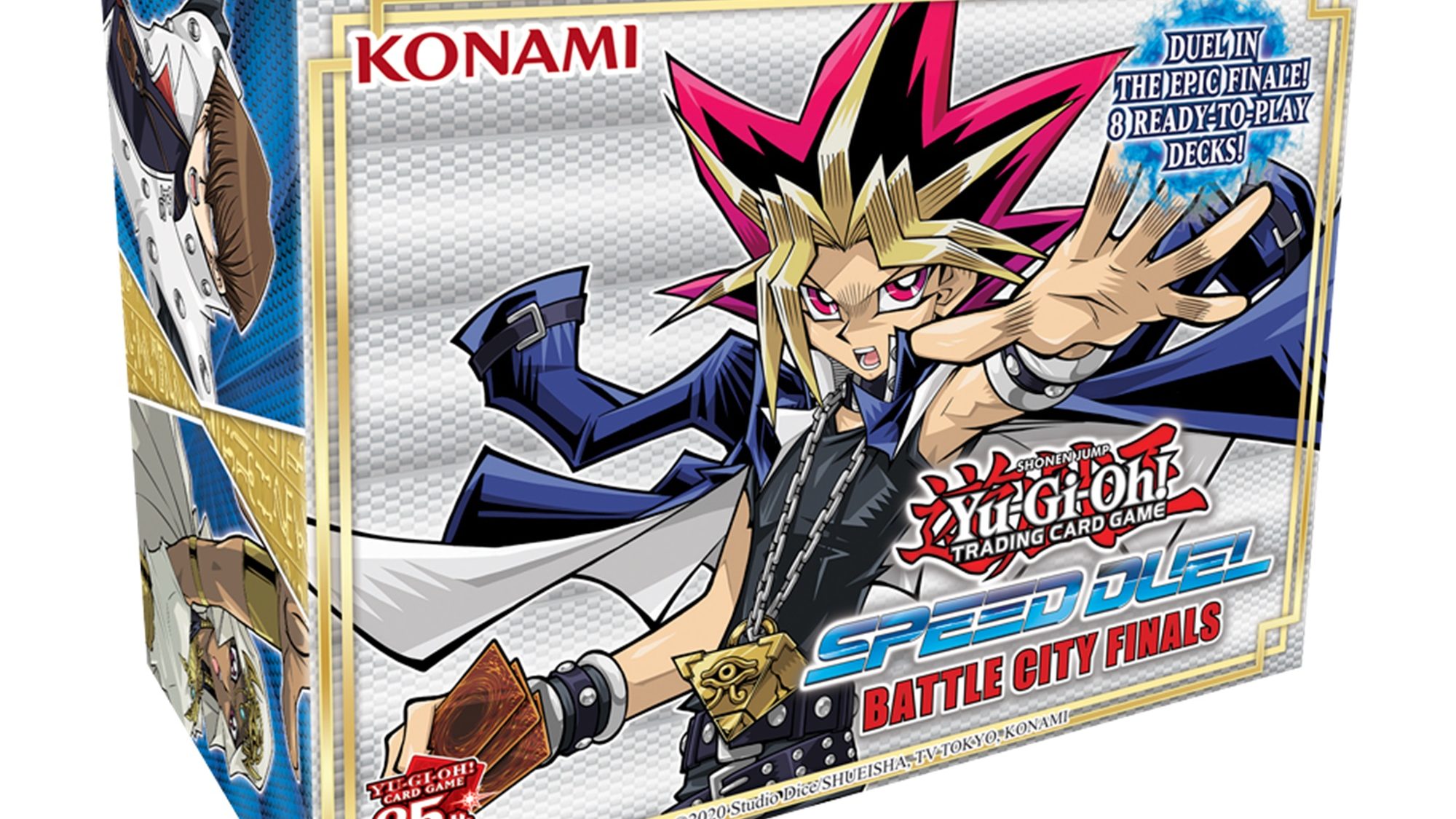yugioh speed duel battle city finals box card list Yu-Gi-Oh! be prepared to harness the power of your Egyptian God Cards Speed Duel: Battle City Finals