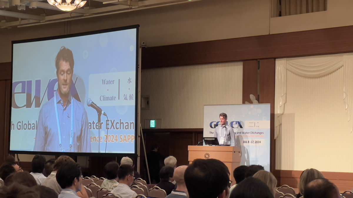 GEWEX_WCRP's tweet photo. Tuesday #GEWEX OSC
Main theme: Challenges Facing Agricultural Production Infrastructure Development under Climate Change and Responses
Issues of water and its impact on climate and humanity run deep!
@WCRP_climate @HokkaidoUni @scj_info https://t.co/WvDnR8Lye7