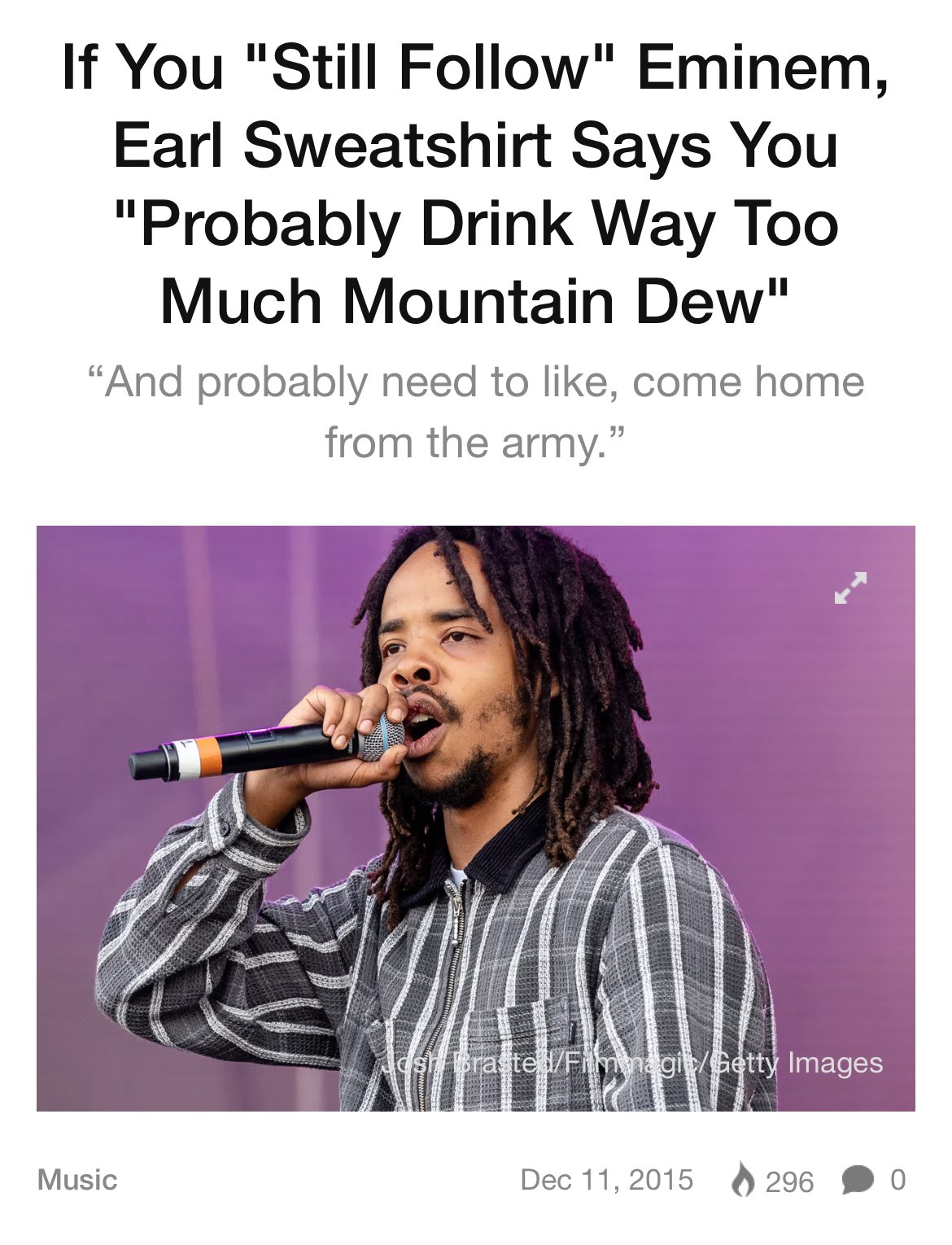 Earl sweatshirt eminem hotsell