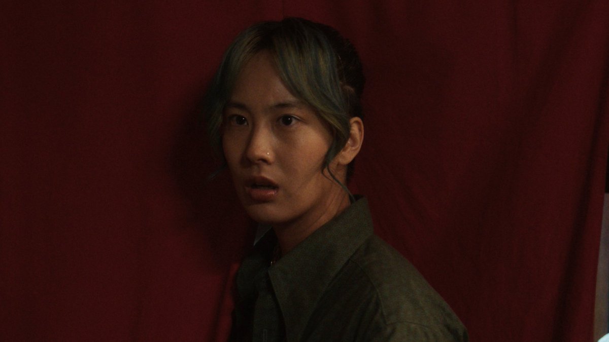 AppleTV's tweet photo. Trouble ahead.

#SUNNY is now streaming on Apple TV+
