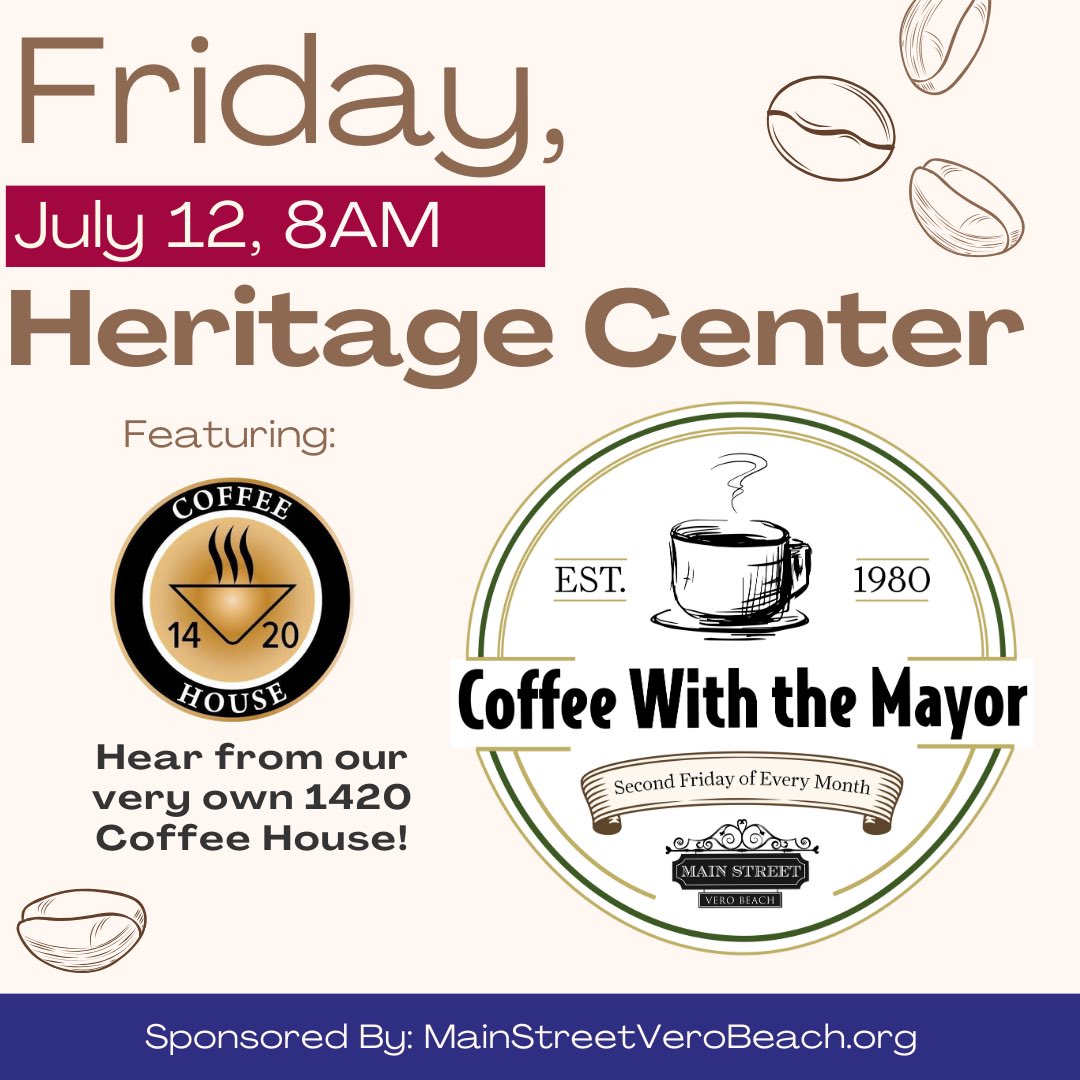 MainstreetVB's tweet photo. Friday morning! See you there for coffee. #coffee #Networking https://t.co/yRphhI4d6N
