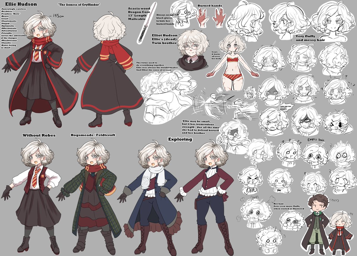 Anini_chu's tweet image. #PortfolioDay
Hi! I&apos;m Anini, I love to draw in Disgaea style and cute stuff, I&apos;m so slow drawing due problems in my hands but I always try my best on each piece 🥹✨💖
I also love to draw references and expressions ✨