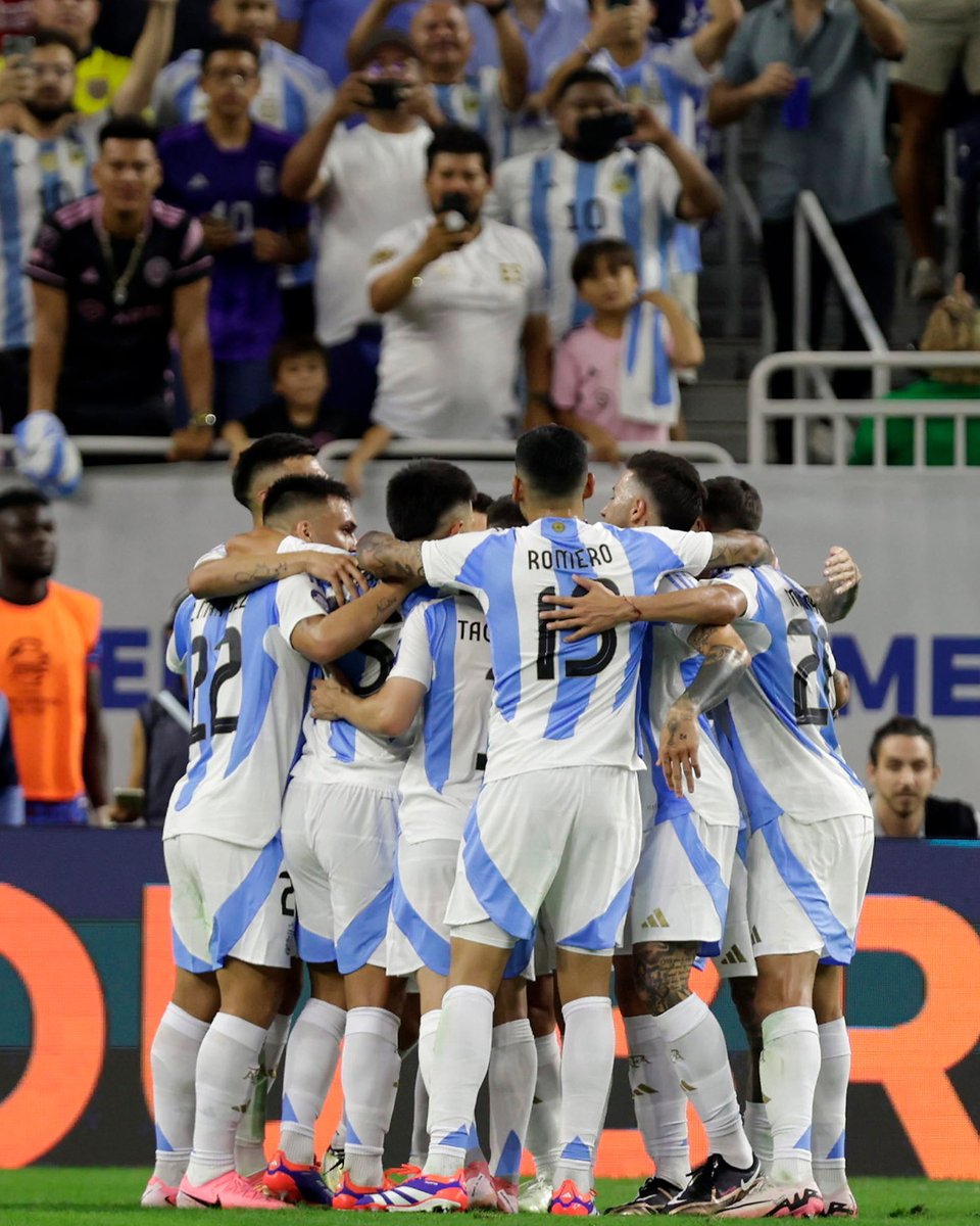 ¡¡GOOOOOOOOLLLLLLLLL DE ARGENTINA!! Julián puso el 1-0 ante Canadá.