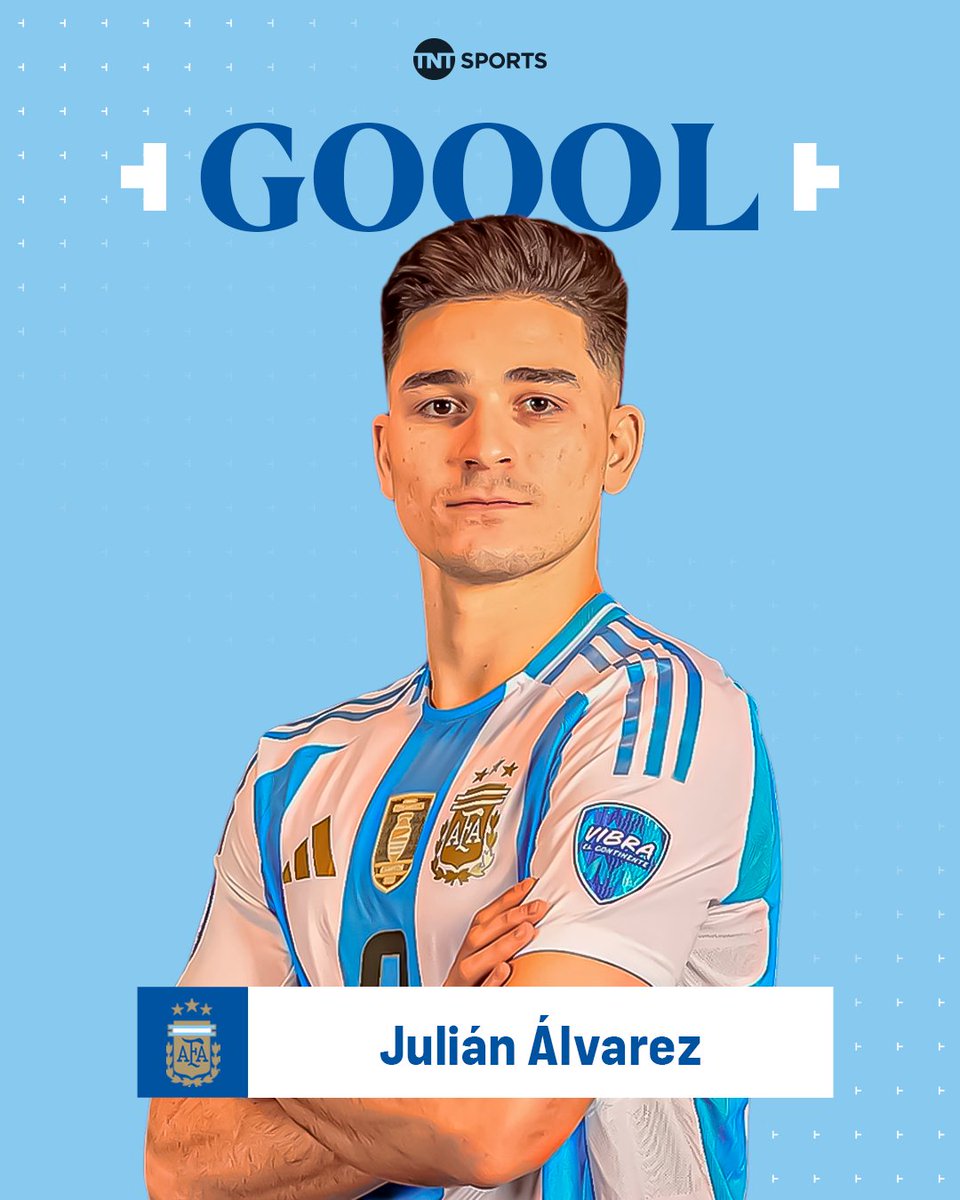 GOOOLLL ARGENTINOOO 🇦🇷🤩 

De Paul metió una gran pelota para que Julián Álvarez la controle, defina y ponga el 1-0 de Argentina ante Canadá.

#CopaAmérica2024