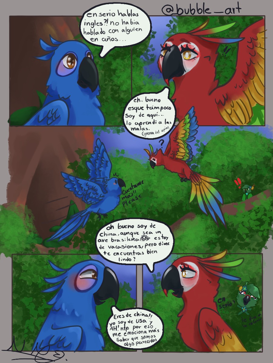 _bubble_art's tweet photo. #Rio2 #Ocxcanon #rio_Blue mil años despues xd
oc de fondo de : @sakuraberry12
si se siente diferente el comic es que ya no me ando estresando por cosas random y ando apurado por algo X https://t.co/ksz9cHXHMW