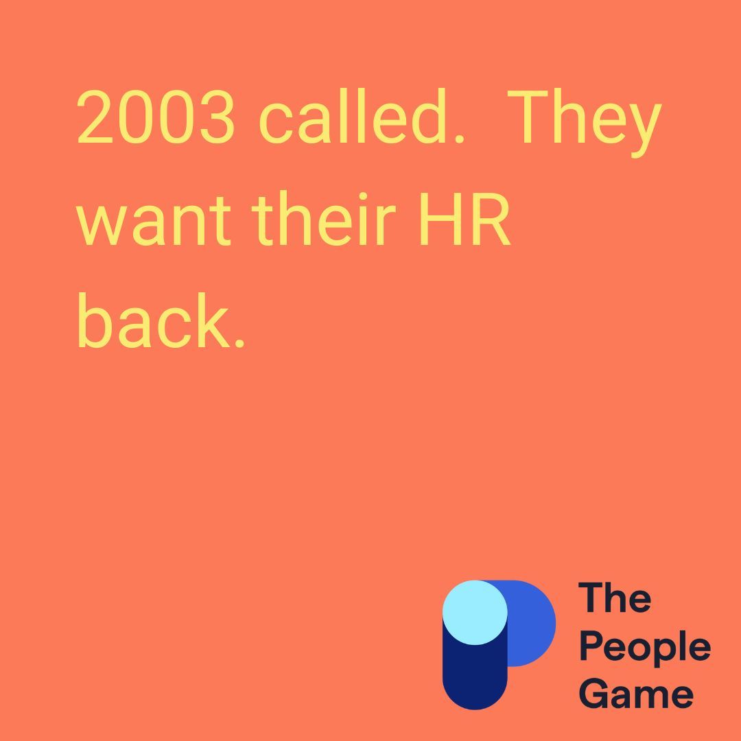Do your people practices and policies enable the culture you want today? or are they a bit stale? starting to get on the nose?

#modernworkplace #cultureshift #HR #peoplepractices #peoplepolicies