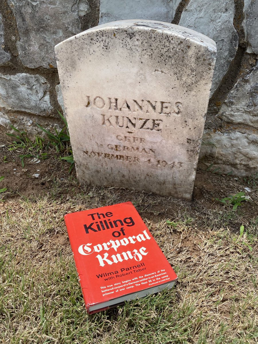 OxbowBender's tweet photo. POW cemetery Fort El Reno, Oklahoma. https://t.co/SrnTC8Dbwa