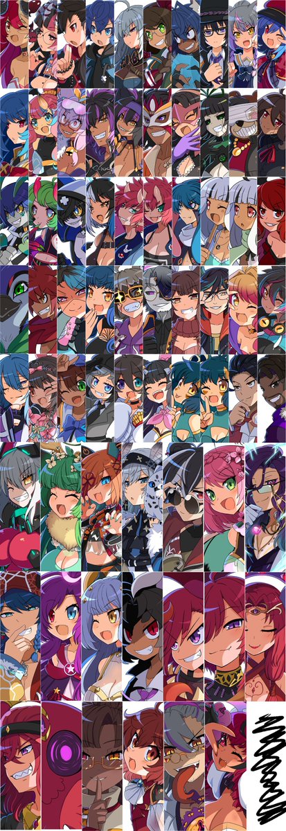 Anini_chu's tweet image. #PortfolioDay
Hi! I&apos;m Anini, I love to draw in Disgaea style and cute stuff, I&apos;m so slow drawing due problems in my hands but I always try my best on each piece 🥹✨💖
I also love to draw references and expressions ✨