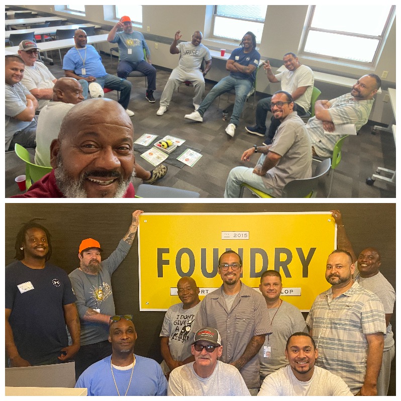 CJC at “The Foundry” 39th CCCL Men’s RJI - Reentry Circles of Support – July 9, 2024. Circle held at our downtown office 211 No 14th Street Lincoln, NE with the men from the Community Corrections Center–Lincoln NE Dept. of Corrections - CJC TRANSFORMING HARM to HEALING and HOPE!